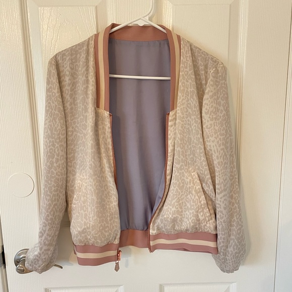 Bomber jacket with sheen double sided - Picture 4 of 4